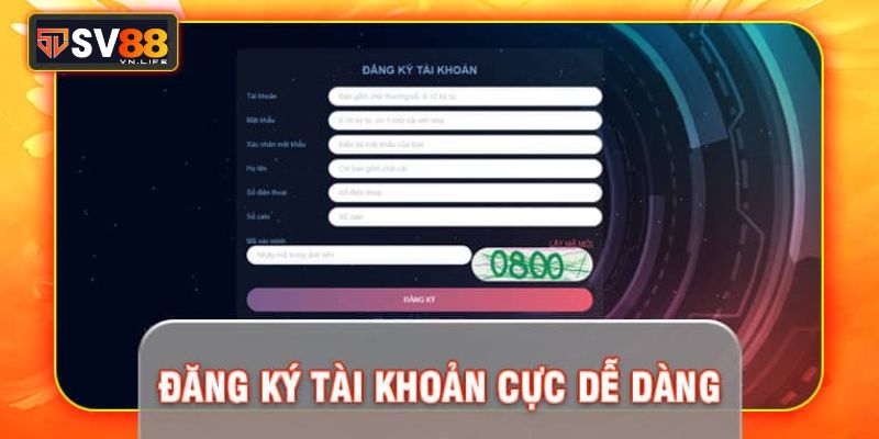 Hướng dẫn đăng ký SV88 chi tiết từ A đến Z cho anh em